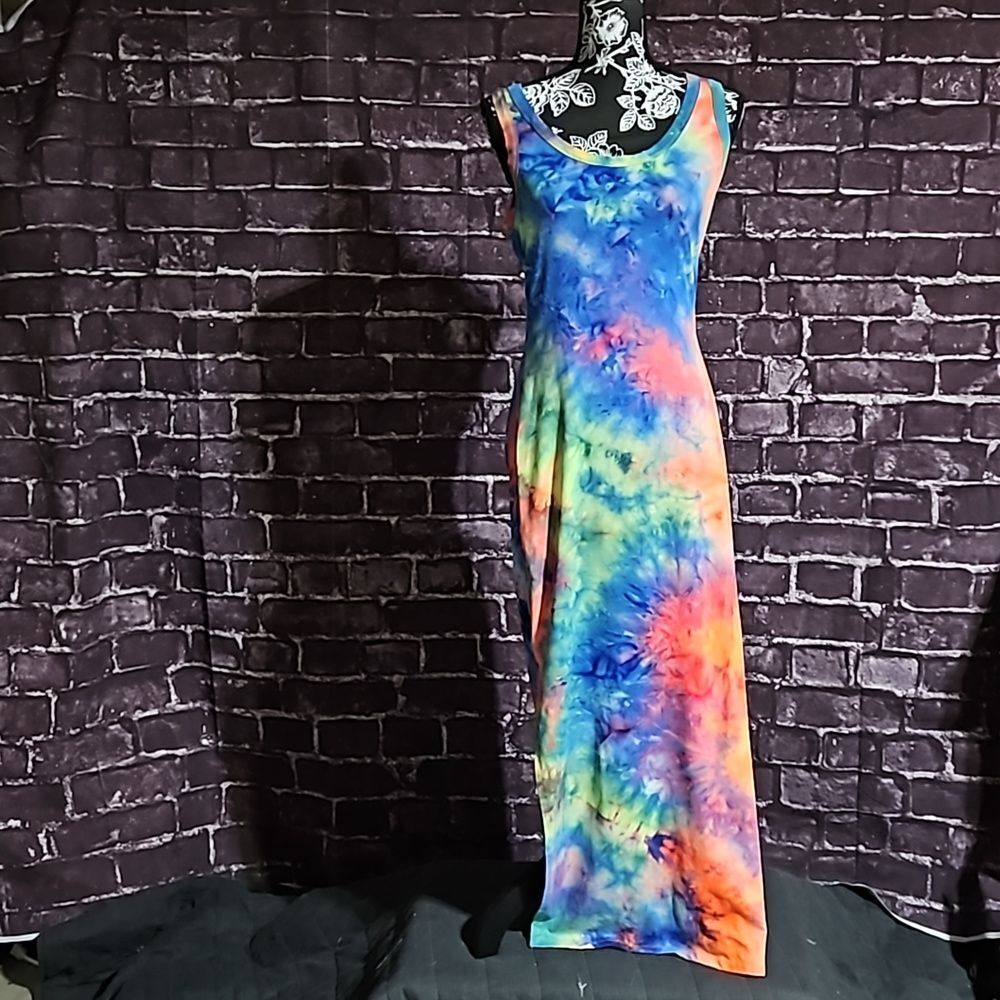 Absolutely ❤️ it  Maxi Tie Dye Tank Dress CLEARANCE